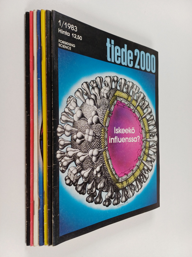 Tiede 2000 vuosikerta 1983 (1-10, puuttuu osa 3)