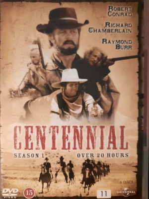 Kun länsi oli nuori / Centennial DVD, 6 disc