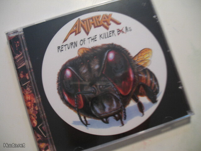 Anthrax Return of the Killer As cd muoveissa