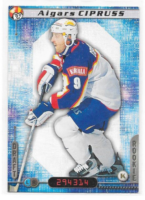 2000-01 CardSet #167 Aigars Cipruss Jokerit