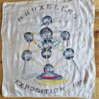 Brysselin maailmannäyttelyn 1958 matkamuisto liina 32×32cm - pikkukuva 2