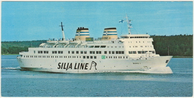 Silja Line Bore I laivakortti