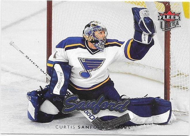 2006-07 Ultra #168 Curtis Sanford St Louis Blues MV