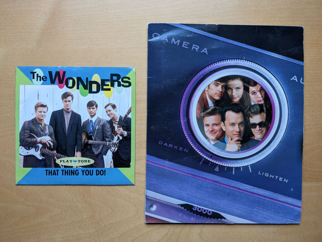 THE WONDERS – That Thing You Do! / Dance With Me Tonight 7"