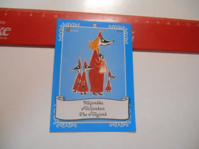 K10 FUNFAIR Muumi keräilykortti # 37 Vilijonkka