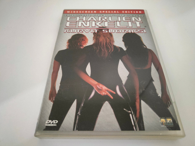Charlien enkelit - Kurvit suoriksi - DVD - Suomi-julkaisu