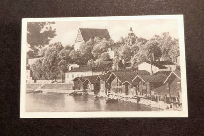 1930-luvun tupakkakuva Porvoon tuomiokirkko no.42