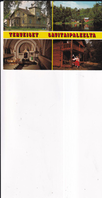 Savitaipale, sommitelmakortti, kirkko   .    b709