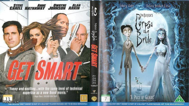 Corpse Bride + Get Smart  -   (2 Blu-ray)