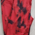 Puna-mustat Trikoot / Leggingsit / Leggings - koko L - pikkukuva 1