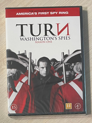 TURN - Washingtonin vakoojat: Kausi 1 (3DVD) *UUSI*
