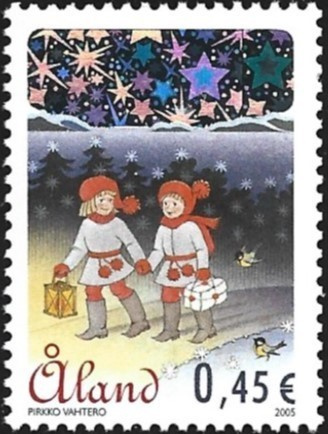 Åland 2005  Joulu  0,45 €  ** LaPe 258