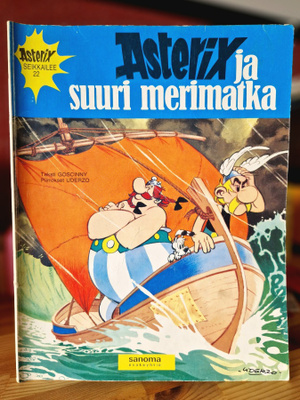 Asterix 22 ja suuri merimatka ensimmäinen painos