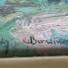Carl Berndtsson? Signeerattu öljymaalaus kankaalle, kehystet - pikkukuva 2