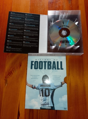 Dvd History of football ( 7 levyä) n.15h Dogumentti