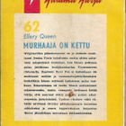 Ellery Queen, Murhaaja on kettu - pikkukuva 2