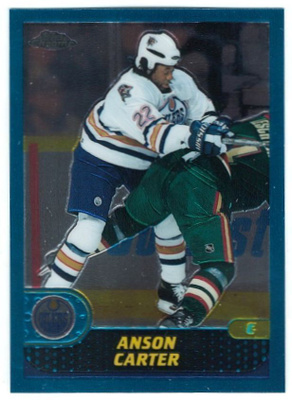 01-02 Topps Chrome #125 Anson Carter