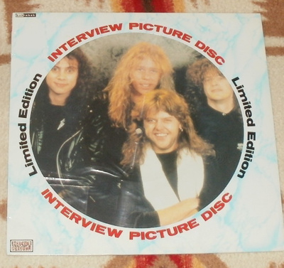 METALLICA Limited Edition Interview Picture Disc ~ LP