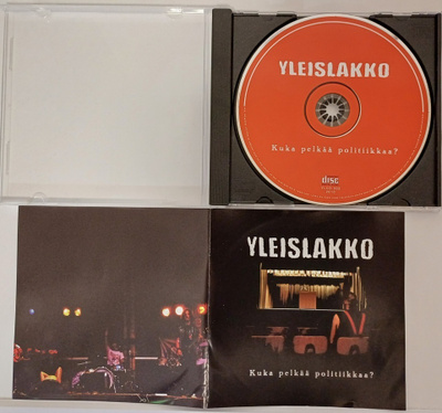 Yleislakko: Kuka Pelkää Politiikkaa? CD
