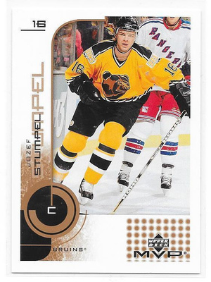 2002-03 Upper Deck MVP #18 Josef Stumpel Boston Bruins