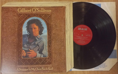 GILBERT O'SULLIVAN: A Stranger In My Own Back Yard LP