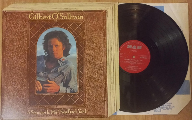 GILBERT O'SULLIVAN: A Stranger In My Own Back Yard  LP