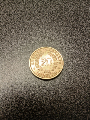 20 mk kolikko