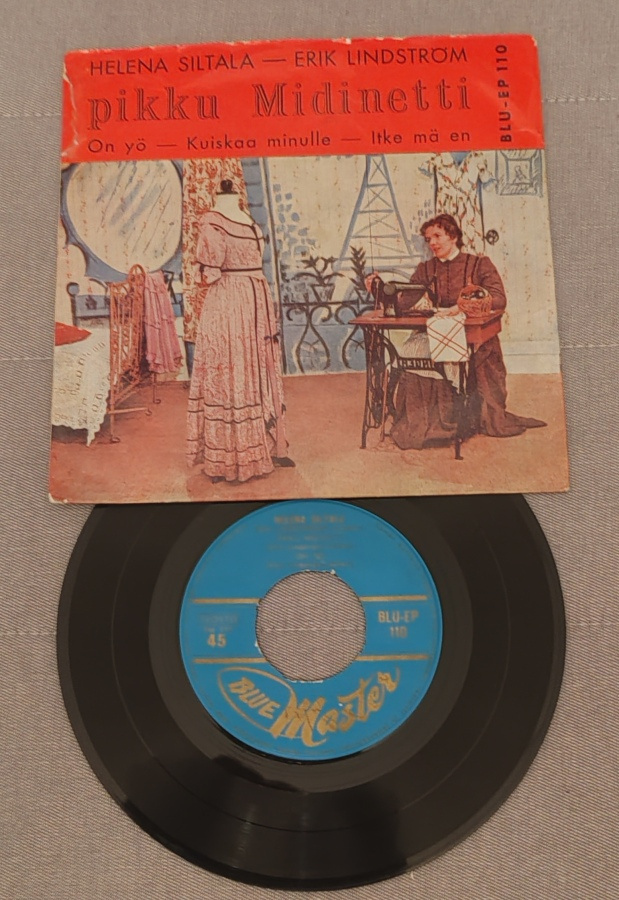 Helena Siltala - Erik Lindström Pikku Midinetti 7"EP