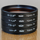 == KMZ Neuvostoliitto 72mm Suodinsarja (4 Suodatinta) - pikkukuva 1