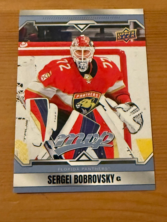 2024-25 Upper Deck MVP #82 Sergei Bobrovsky