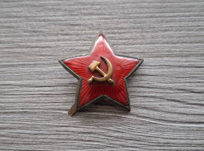 CCCP punatähti kokardi