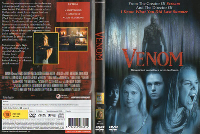 venom (1 629) k -FI- DVD suomik. agnes bruckner 2005