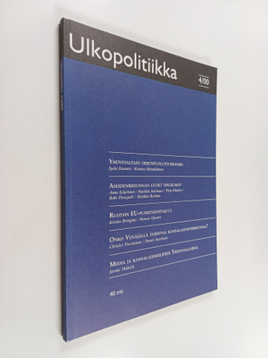 Ulkopolitiikka 4/2000