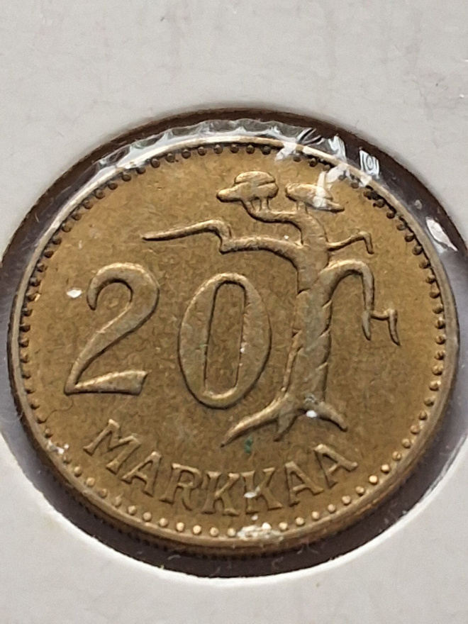 20 MARKKAA Rahakehyksessä 1961