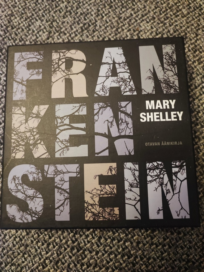 Frankenstein Mary Shelley ÄÄNIKIRJA