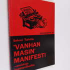 Sakari Talvitie : Vanhan masin manifesti - muistoja kapin... - pikkukuva 1