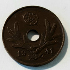 5 penniä 1941 kuparikolikko - pikkukuva 2