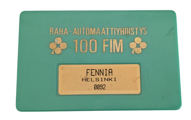 raha automaattiyhdistys 100 FIM