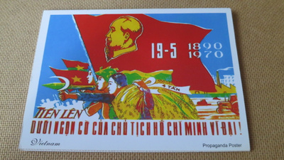 Vietnam: propagandapostikorttisarja - Ho Tshi Minh
