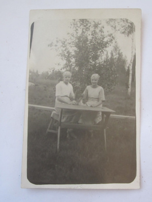 VANHA Postikortti Vantaa Korso Lepola 1925