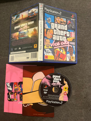 Grand Theft Auto - Vice City PS2 (Suomijulkaisu)