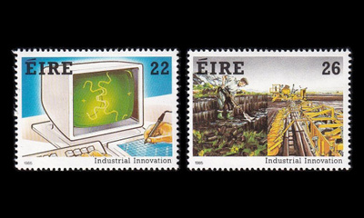 Irlanti 577-8 ** Teollisuuden innovaatiot (1985)