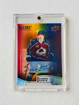 Sampo Ranta - 21-22 Allure Rookie Rainbow Full Rainbow Auto