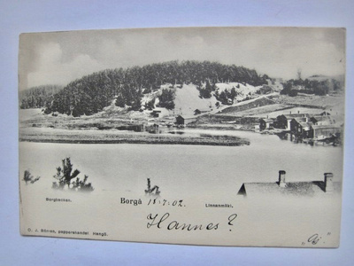 VANHA Postikortti Porvoo 1902