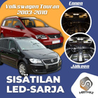 VW Touran (1T) Sisätilan LED-sarja 14-osainen - pikkukuva 1