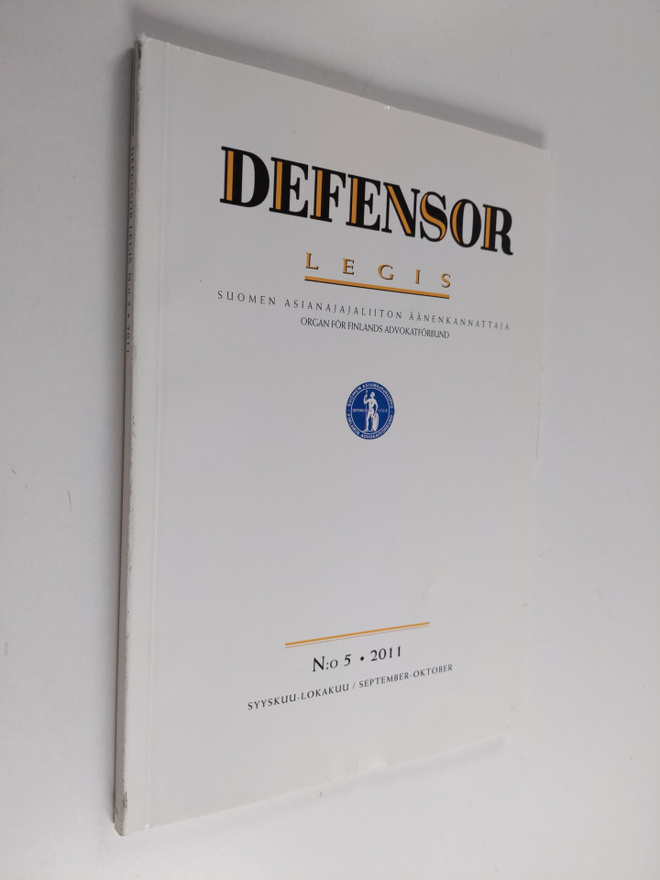 Defensor legis n:o 5/2011