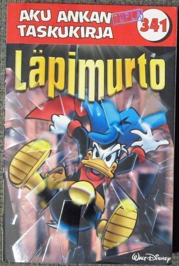 Aku Ankan Tupla taskukirja 341 Läpimurto , lukematon