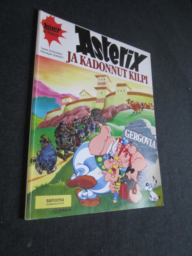 ASTERIX JA KADONNUT KILPI - hieno 2. p v 1978