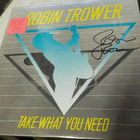 ROBIN TROWER - TAKE WHAT YOU NEED M-/M- LP NIMMARILLA - pikkukuva 1