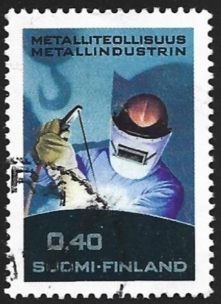 1968 Metalliteollisuus leimattu LaPe 652